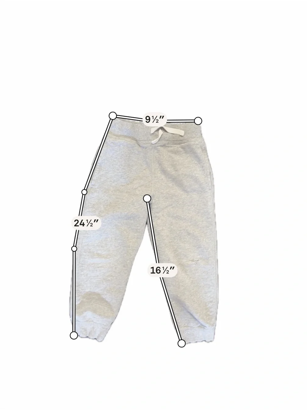 Hanna Andersson Kids Gray Sweatshirt & Jogger Set Size 5 Cozy Matching Lounge